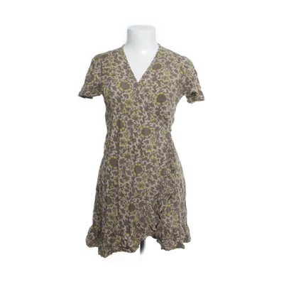 Wrap dress (Beige, Multicolored) from Guru Shop Viscose