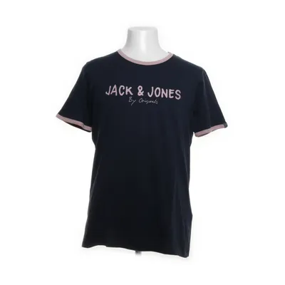 T-shirt (Blauw) van Originals by Jack & Jones Katoen