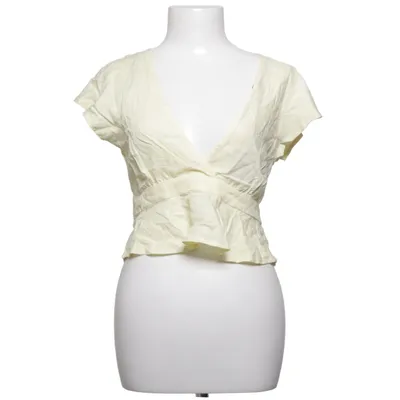 Wikkeltop (Geel) van Divided by H&M Viscose, Linnen