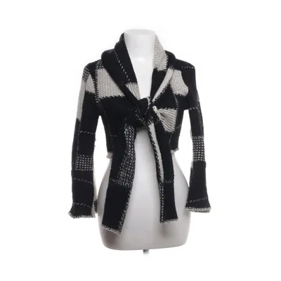 Cardigan (Black, White) from Jus D'Orange Acrylic, Wool
