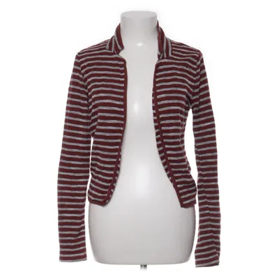 Cardigan (Rouge, Argent) de Maison Scotch Coton, Fibre métallique, Polyester