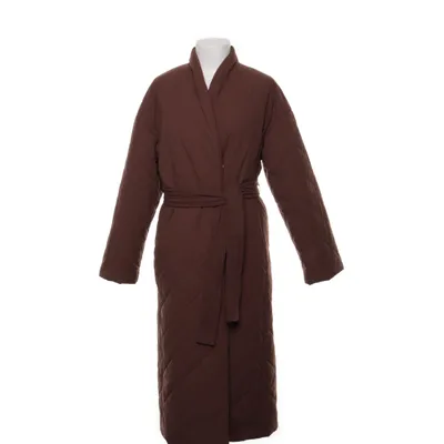 Vinterkappa (Brun) från Mango Återvunnen polyester