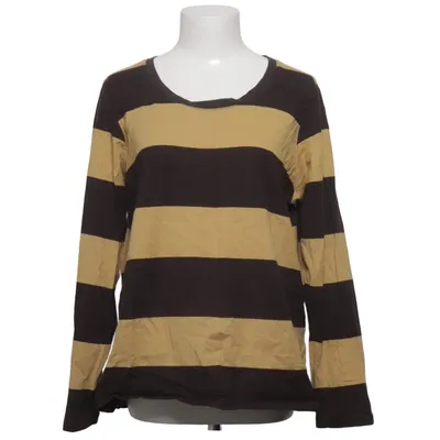 Langarmshirt (Braun, Gelb) von Mika Piirainen Marimekko Baumwolle