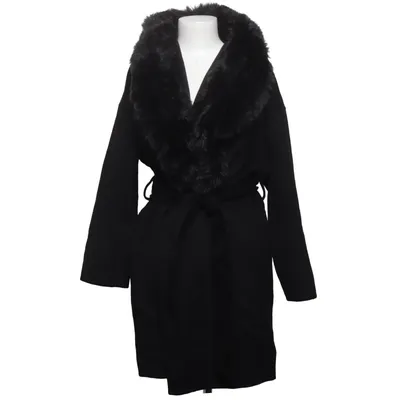 Manteau (Noir) de Zara Polyester, Laine