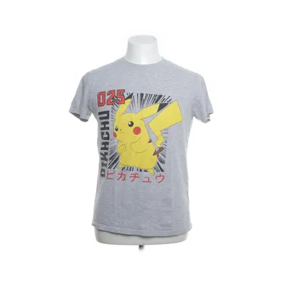 T-shirt (Grå, Flerfärgad) från Pokémon Bomull, Viskos