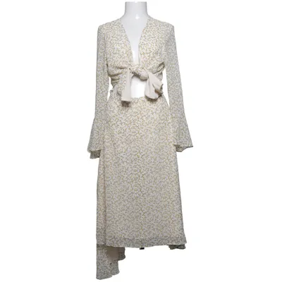 Klänning (Vit, Gul) från Adoore Polyester