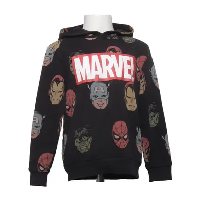 Sweat à capuche (Noir, Multicolore) de H&M Coton, Polyester, Élasthane