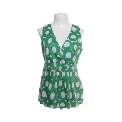 Klänning (Grön, Vit) från Taifun Bomull