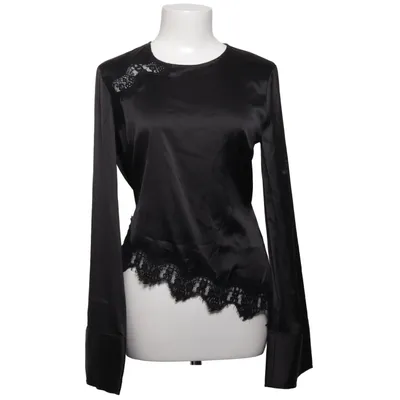 Blouse (Zwart) van Frakment Elastaan, Polyester