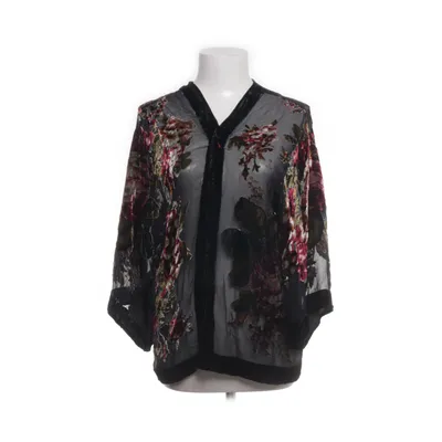Cardigan (Black, Multicolored) from Free People Silk