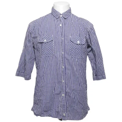 Chemise (Bleu, Blanc) de Vailent Coton