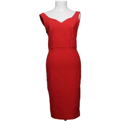 Robe (Rouge) de Grace Karin Élasthane, Polyamide, Viscose