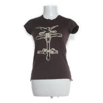 T-shirt (Brown) from Koola Anna Cotton, Elastane