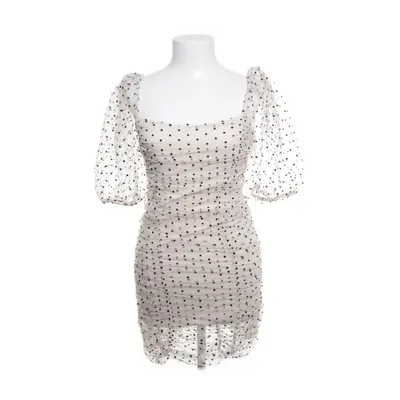 Dress (White, Black) from BBWM Woman Polyester