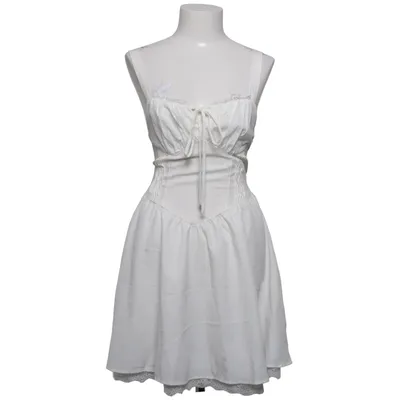 Klänning (Vit) från Shein Elastan, Polyester