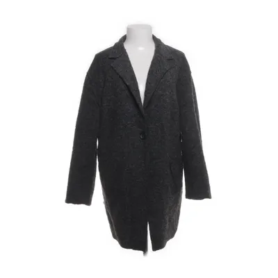 Jas (Grijs) van Kosmika Polyester, Wol