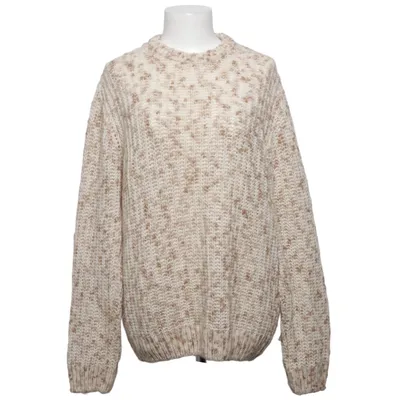 Strickpullover (Beige, Braun) von Octobre Éditions Alpakawolle, Polyamid