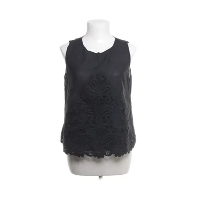 Tank Top (Black) from Moschino Cheap and Chic Cotton, Silk