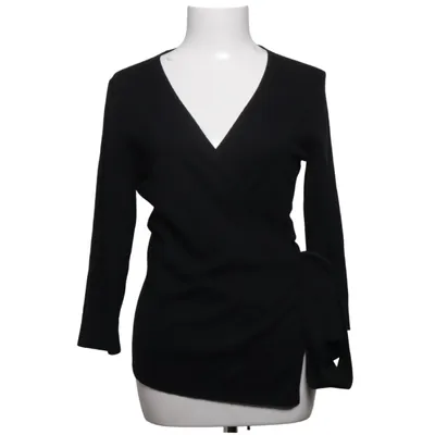 Wikkelvest (Zwart) van Diane von Furstenberg Kasjmier, Elastaan, Polyamide, Zijde