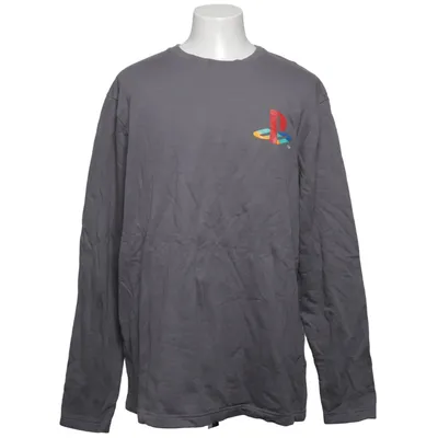 Långärmad t-shirt (Grå) från Playstation Bomull