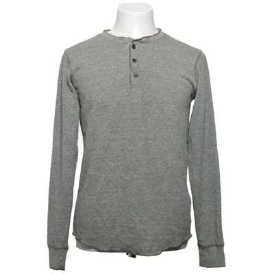 Henley shirt (Gray) from Emmett Cotton, Polyester