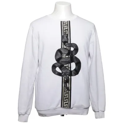 Collegetröja (Vit, Svart) från Glorious Gangsta Bomull, Polyester