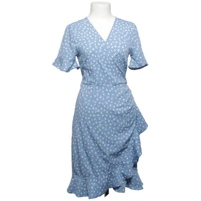 Wrap dress (Blue, White) from ONLY Polyester