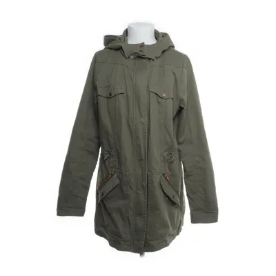 Parka (Groen) van Gina Katoen, Polyester