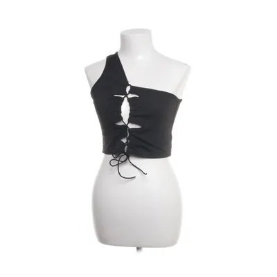 Crop Top (Schwarz) von Fresral Elasthan, Polyester