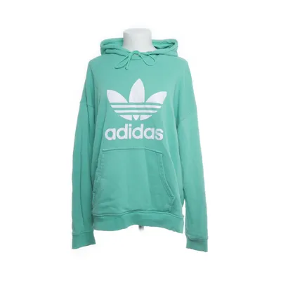 Huvtröja (Grön) från Adidas Bomull, Elastan