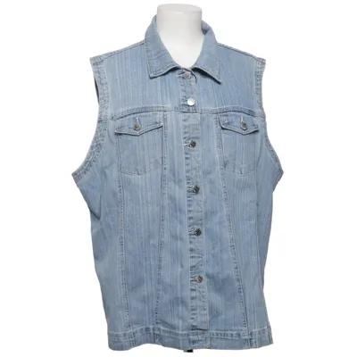 Spijker gilet (Blauw) van Stooker Katoen, Elastaan, Polyester