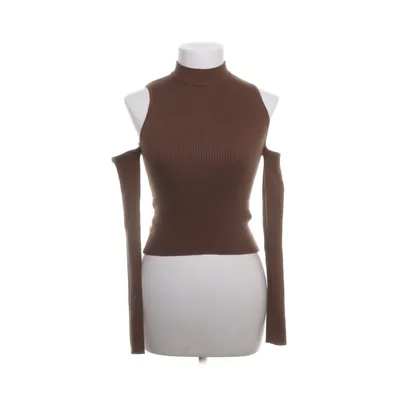 Top (Bruin) van Bershka Katoen, Acryl, Polyamide