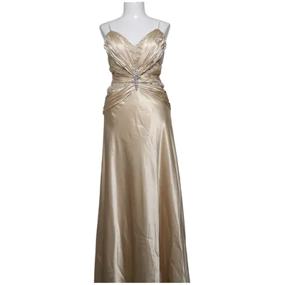 Aftenkjole (Beige) fra Yves Calin Polyester