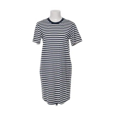 Dress (Blue, White) from Les Lunes Viscose