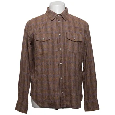 Flannel shirt (Brown, Multicolored) from Eat Dust Cotton