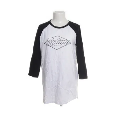 Baseball T-shirt (White, Black) from Continental Cotton