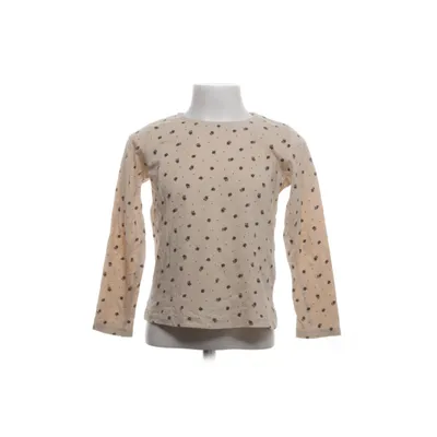 Langarmshirt (Beige, Schwarz) von H&M Baumwolle