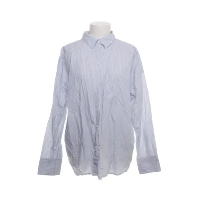 Shirt (Wit, Blauw) van H&M Katoen