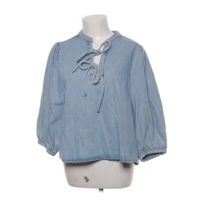 Blus (Blå) från Lindex Bomull, Lyocell