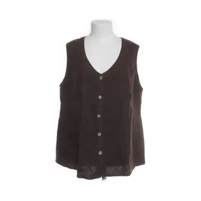 Gilet (Bruin) van Deerberg Linnen