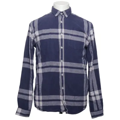 Flanellen overhemd (Blauw, Wit) van Libertine-Libertine