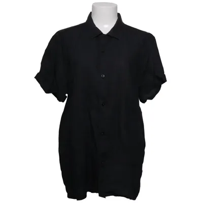 Kortärmad skjorta (Svart) från Knowledge Cotton Apparel Linne