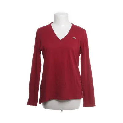 Long sleeve T-shirt (Red) from Lacoste Cotton