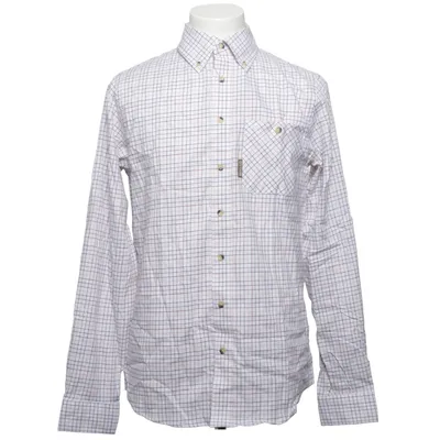 Buttondown-skjorta (Vit, Flerfärgad) från Brokared Bomull, Elastan