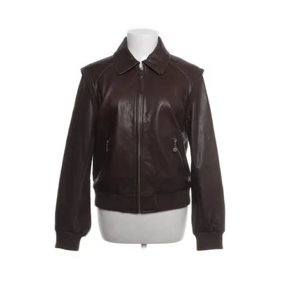 Veste en cuir (Marron) de Odd Molly Acétate, Coton, Cuir