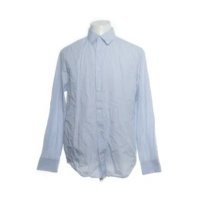 Shirt (Blue, Multicolored) from H&M Man Cotton