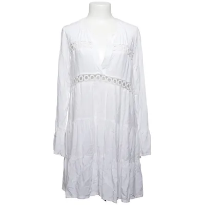 Dress (White) from Lascana Cotton, Viscose
