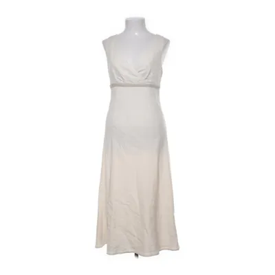 Aftenkjole (Hvid) fra Mariposa Linned, Silke, Viscose