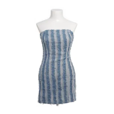 Jeanskjole (Blå, Hvid) fra Loavies Bomuld, Polyester