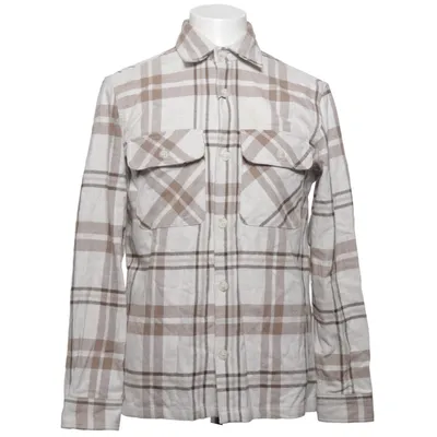 Flanellen overhemd (Beige, Bruin) van Premium by Jack & Jones Katoen